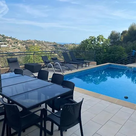 Spacieuse Villa Nicoise Au Calme Avec Piscine Nizza Esterno foto