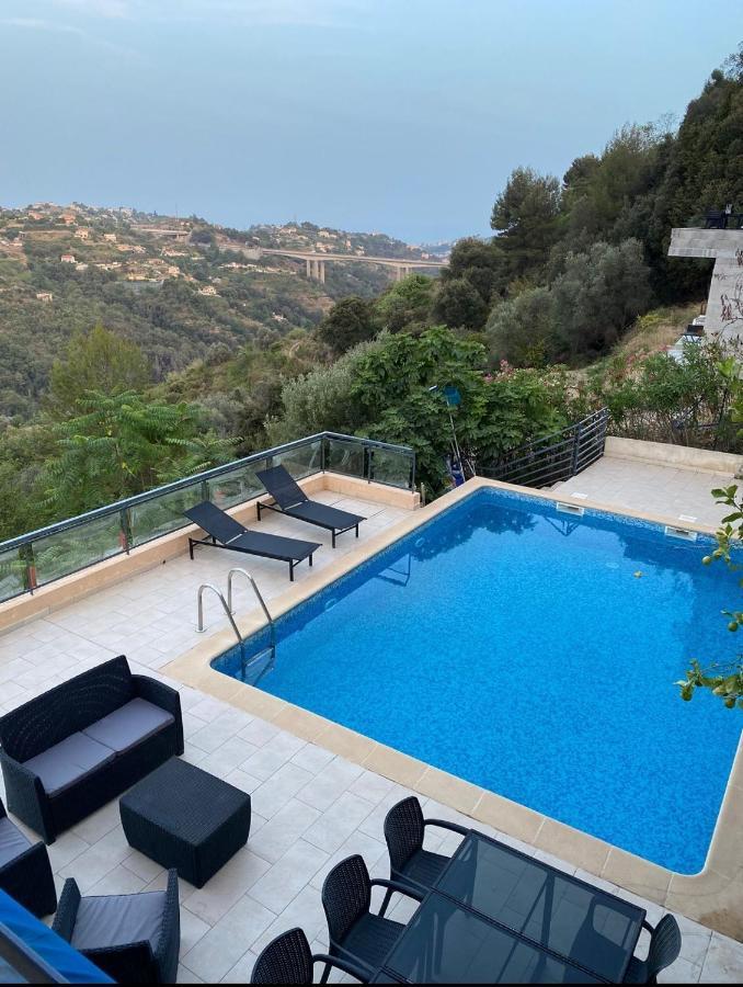 Spacieuse Nicoise Au Calme Avec Piscine Villa Nizza